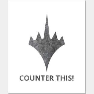 Counter This! | MTG Planeswalker Logo F U Posters and Art